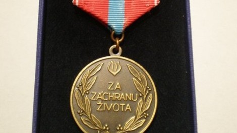 Medaili Za záchranu života dostal od ČČK žák osmé třídy